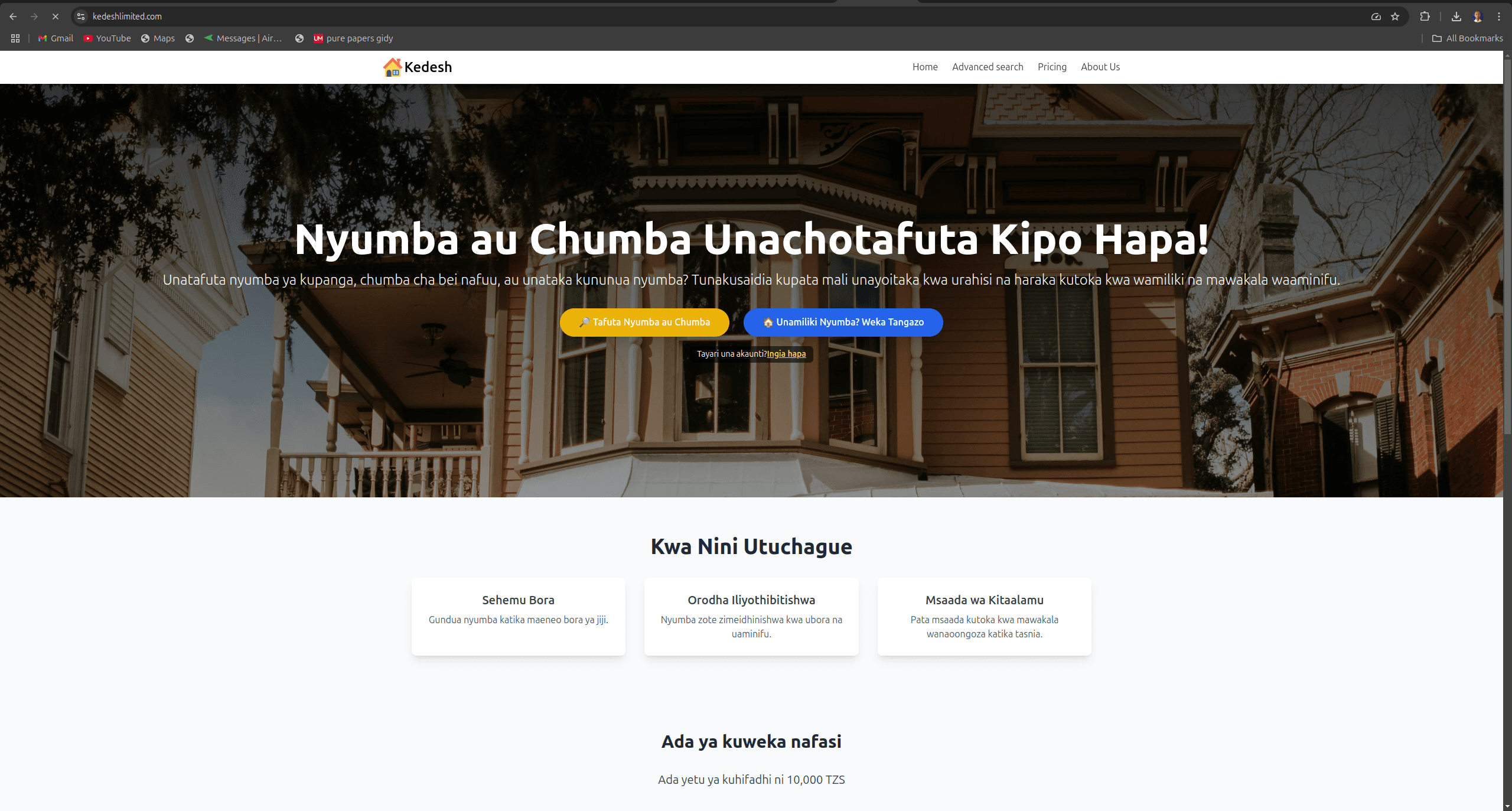 Room Rental & House Selling